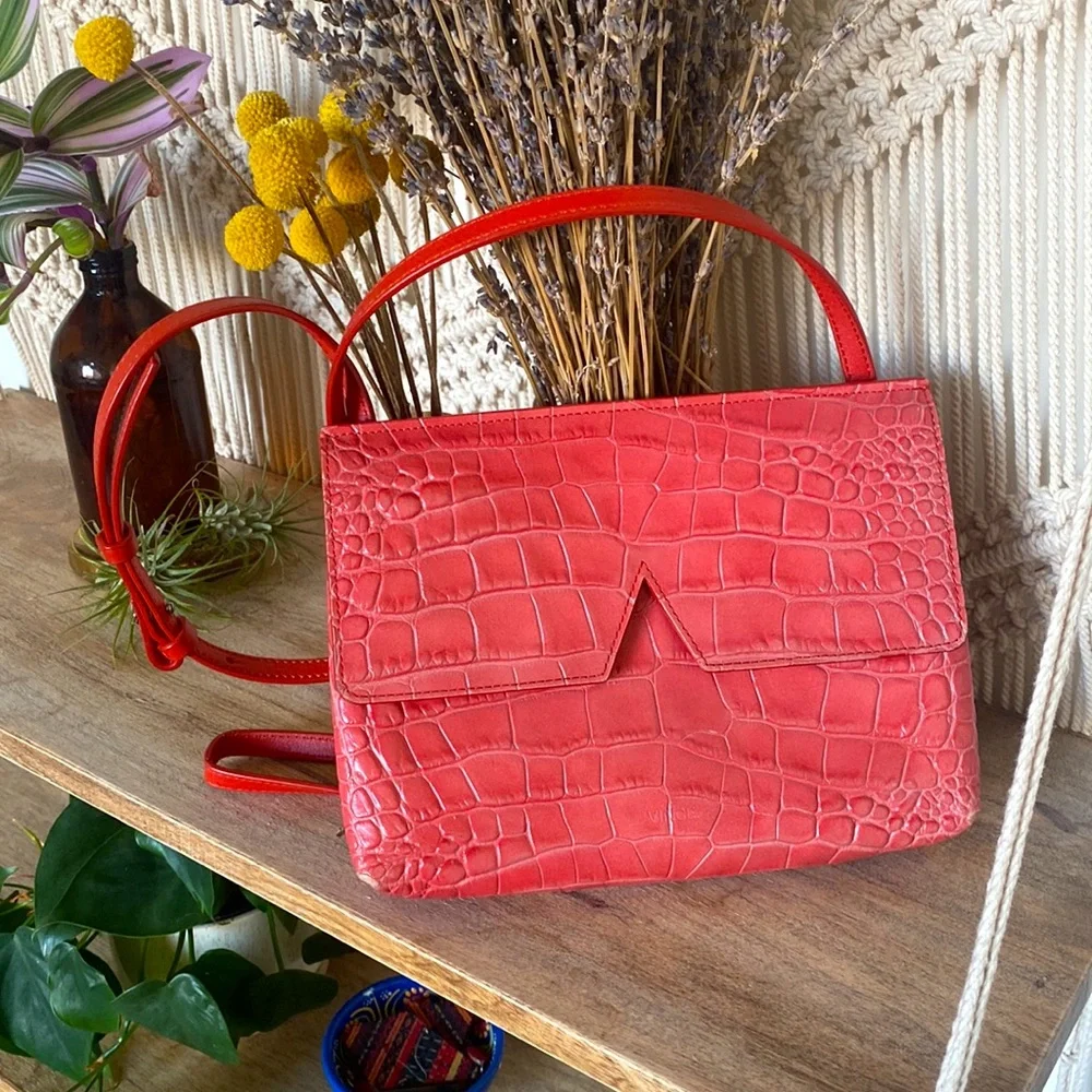 Vince Crossbody Bag | Red - Picture 1 of 6
